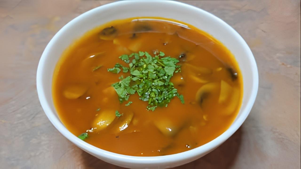 Creamy Golden Mushroom Soup (Homemade, Gluten-Free Option) - soups